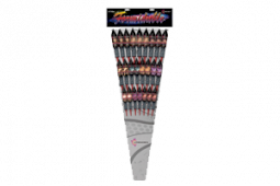 Formidable 24 stk. raketter J-Fireworks