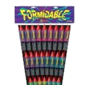 Formidable 24 stk. raketter J-Fireworks
